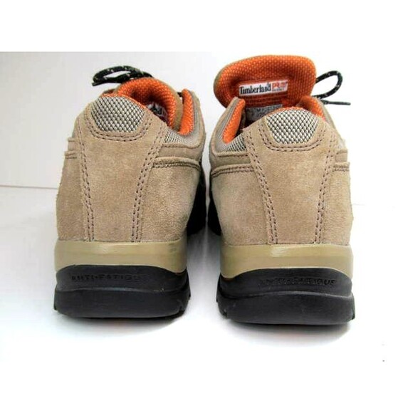 Timberland Pro Series ASTM Safety Toe Tan Nubuck Shoes Womens Size US 10 W - Picture 6 of 12